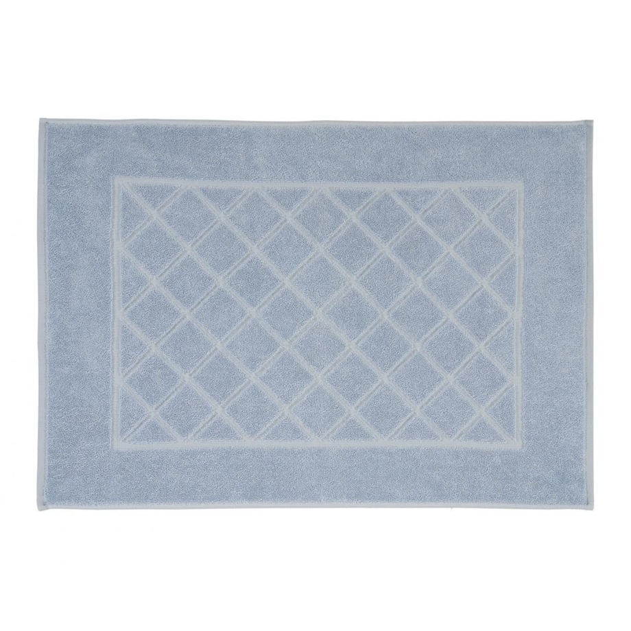 Kleine Wolke Bridge Ekologiczny Dywanik Frotte niebieski 50x 70 cm ECO LIVING