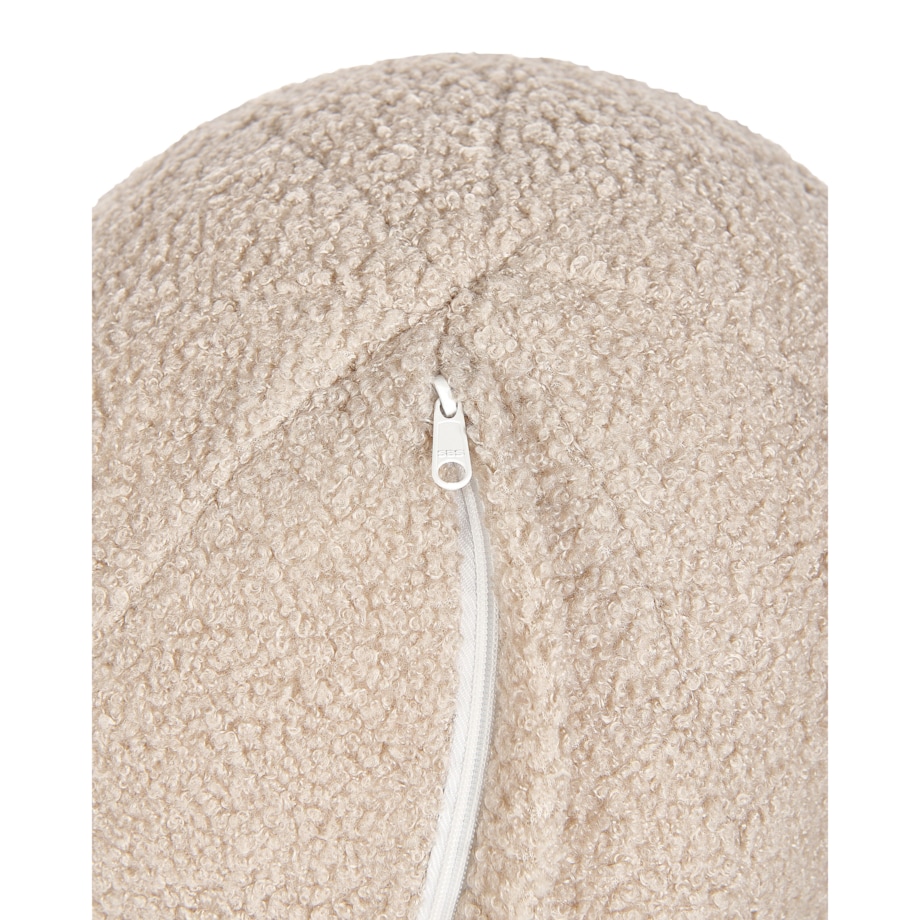 Fotel LEIREN Boucle Beżowy