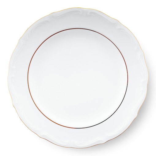 Talerz płytki 25 cm Maria Teresa Złota Linia B014