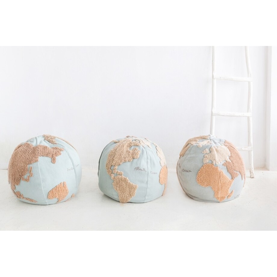 NPufa World Map 45 x Ø 50 cm Lorena Canals