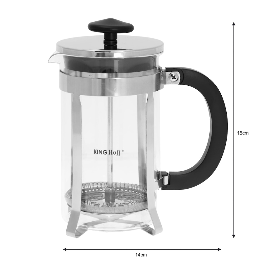 Zaparzacz do kawy herbaty french press 600ml KINGHOFF