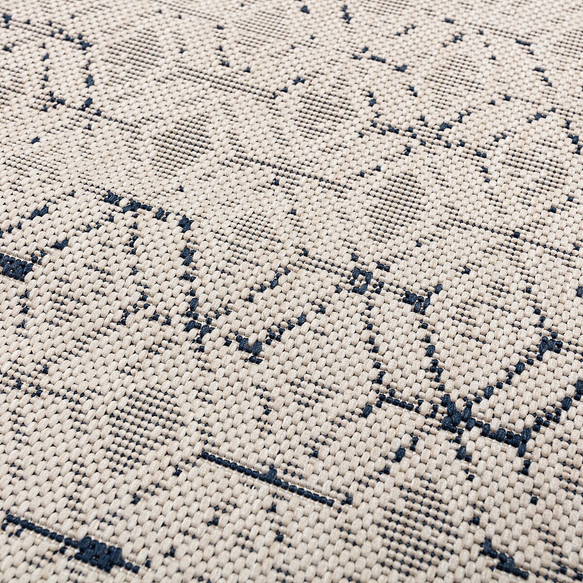 Dywan Lineo beige/midnight blue 160x230cm, 160 x 230 cm