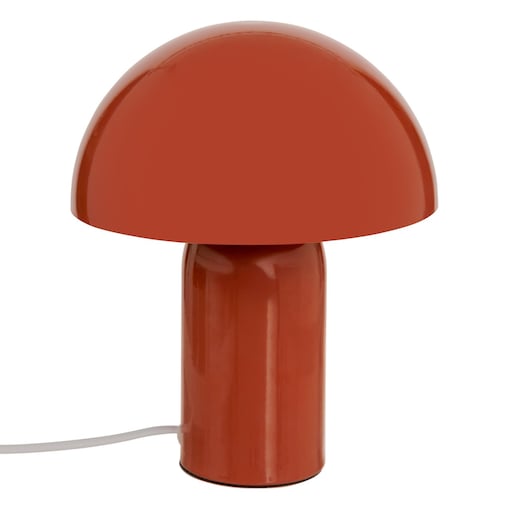 Lampa stołowa grzybek 24,5x20x20 cm FUNGO czerwony