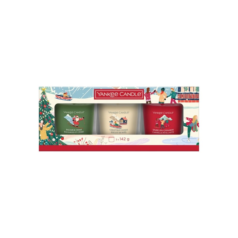 Yankee Candle zestaw prezentowy 3 ŚWIECE