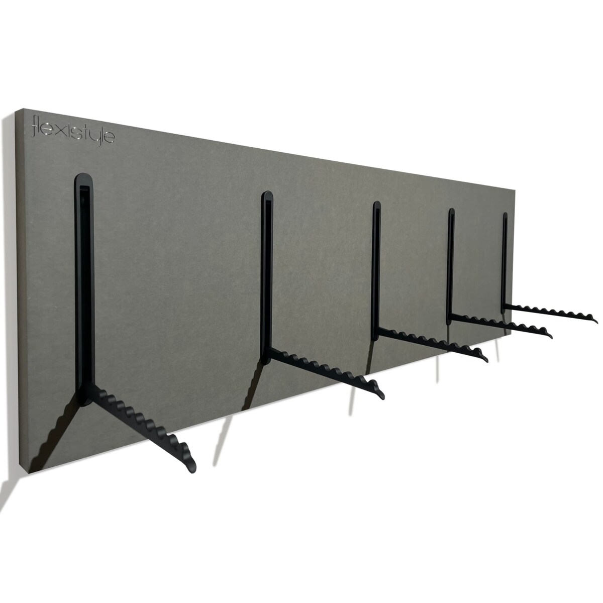 Wieszak na Ubrania szary 25x80cm na kurtki