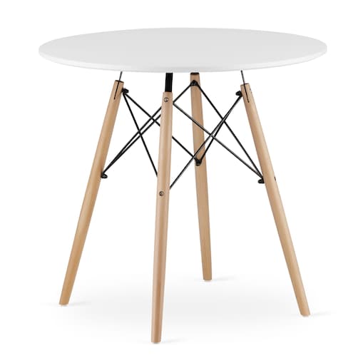 Stół Do Jadalni Kuchni Salonu Biura Todi Okrągły 80 Cm