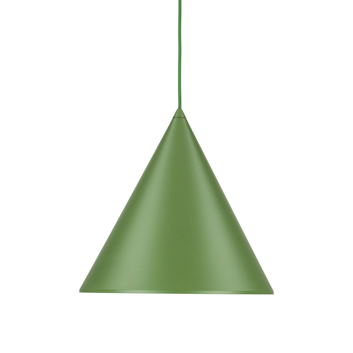 Lampa wisząca CONO PEAPOD L TK Lighting zielona 32 cm E27 nowoczesna do salonu jadalni kuchni regulowana wysokość