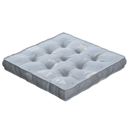 Siedzisko Tomi, szary, 50 x 50 x 10 cm, Magic Collection