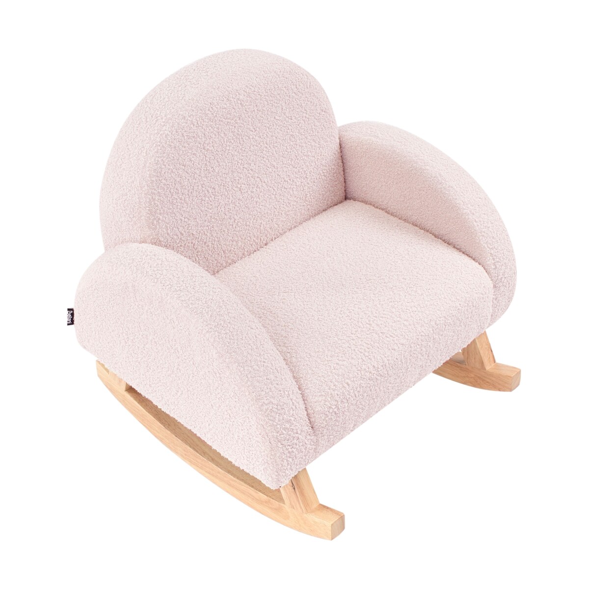 Bujak na biegunach HUG Boucle Pastelowy róż