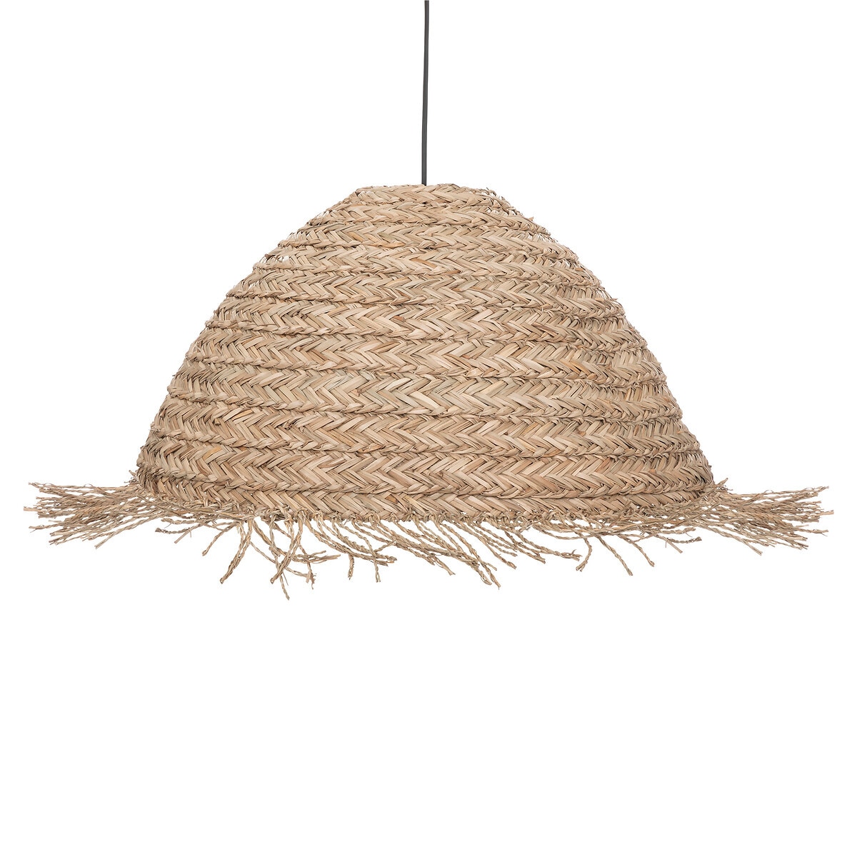 Lampa wisząca SEA VIEW, Ø 56 cm, naturalna trzcina