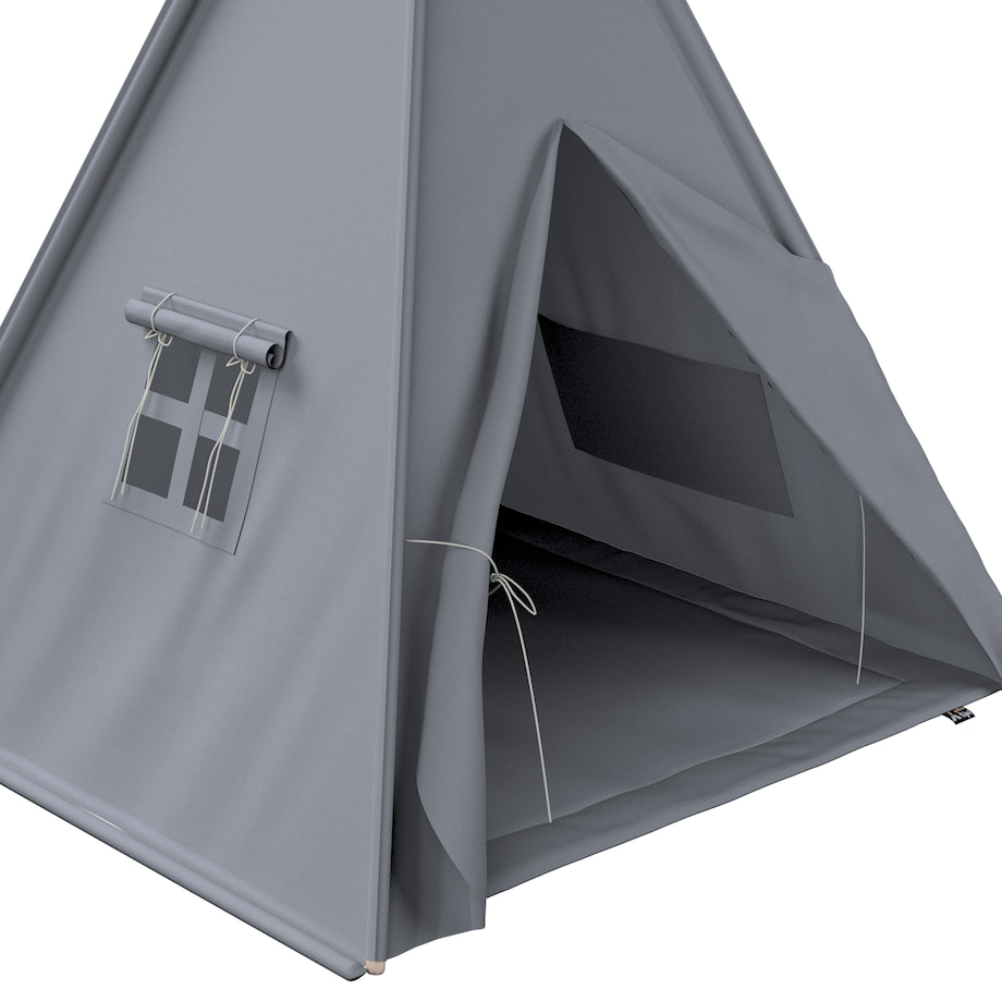 Tipi, szary, 110 x 110 x 155 cm, Cotton Story