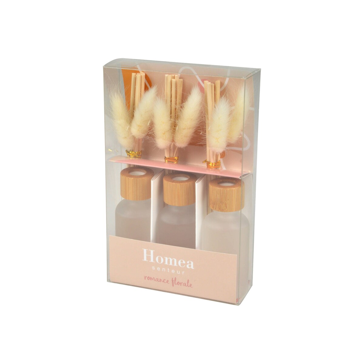 Zestaw dyfuzorów z suszonymi słomkami, 3 x 30 ml
