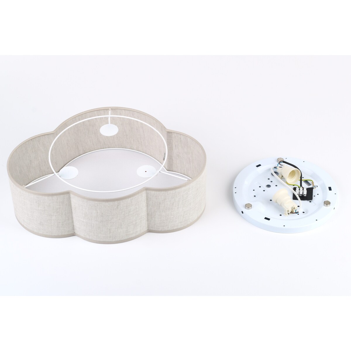 Cloud Linen Lampa Sufitowa 2