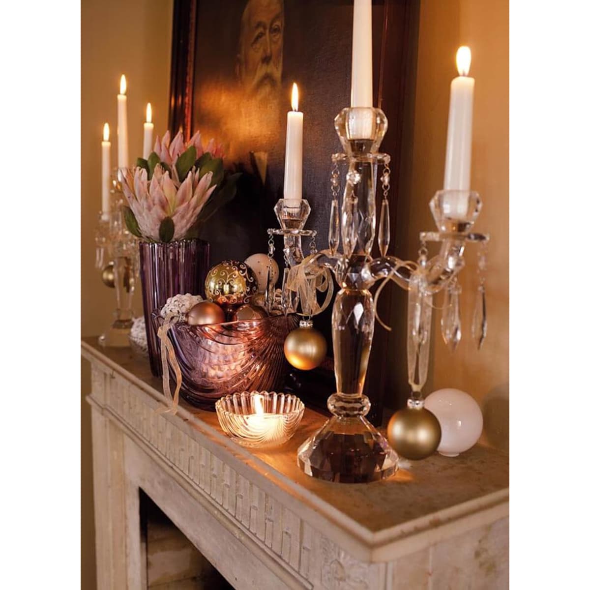 Świecznik trójramienny Retro Accessories, 41.4 cm, Villeroy & Boch