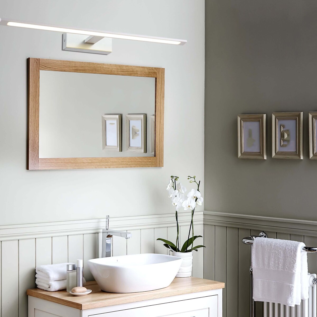 Lampa ścienna Light Prestige Isla biały LED 4000K 1 szt.