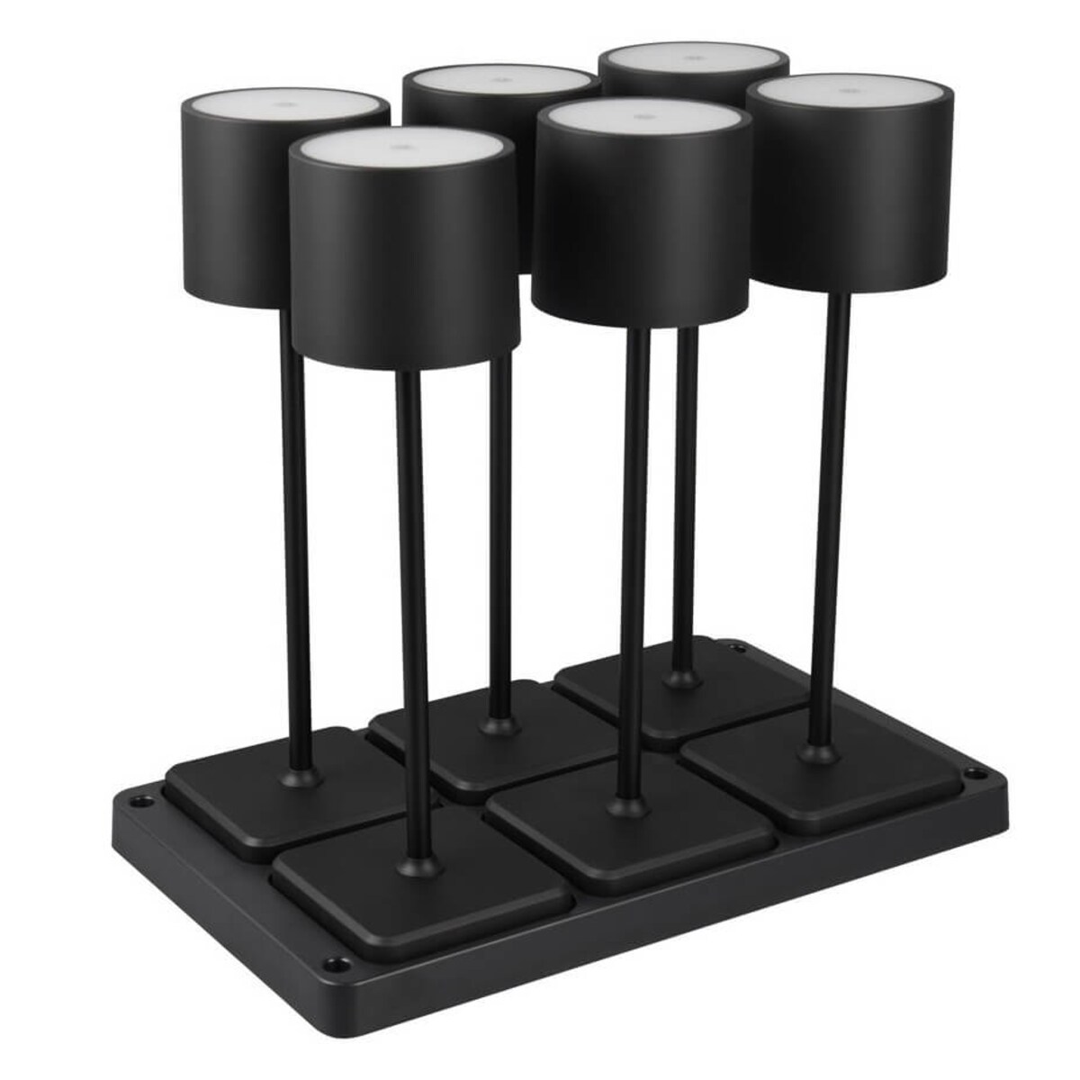 Lampki nocne Fernandez R54096632 RL Light LED 6W 2700-600K stacja ładowania czarny