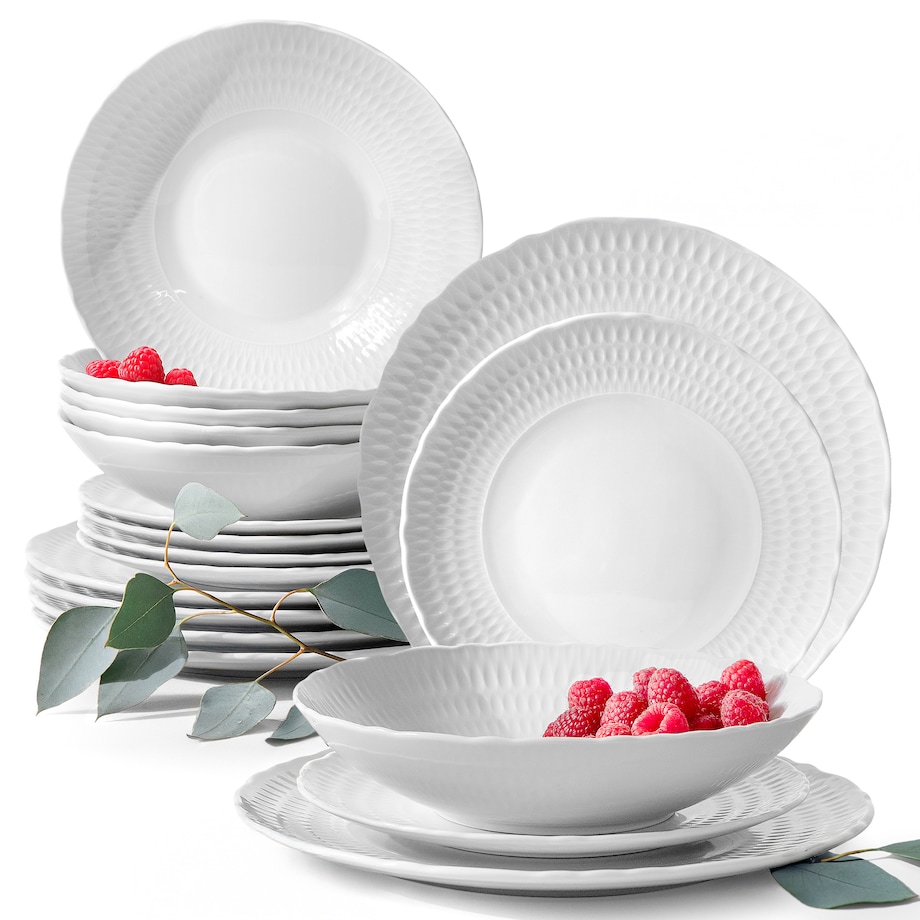 Konsimo SOFIA Zestaw obiadowy 6 os. (18 el.)