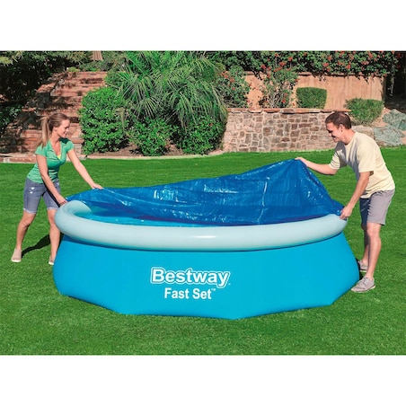 Pokrywa na basen ogrodowy 244 cm Bestway 58032