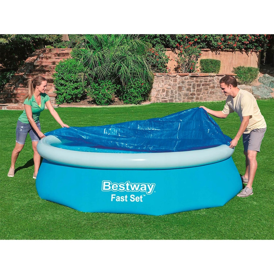 Pokrywa na basen ogrodowy 244 cm Bestway 58032