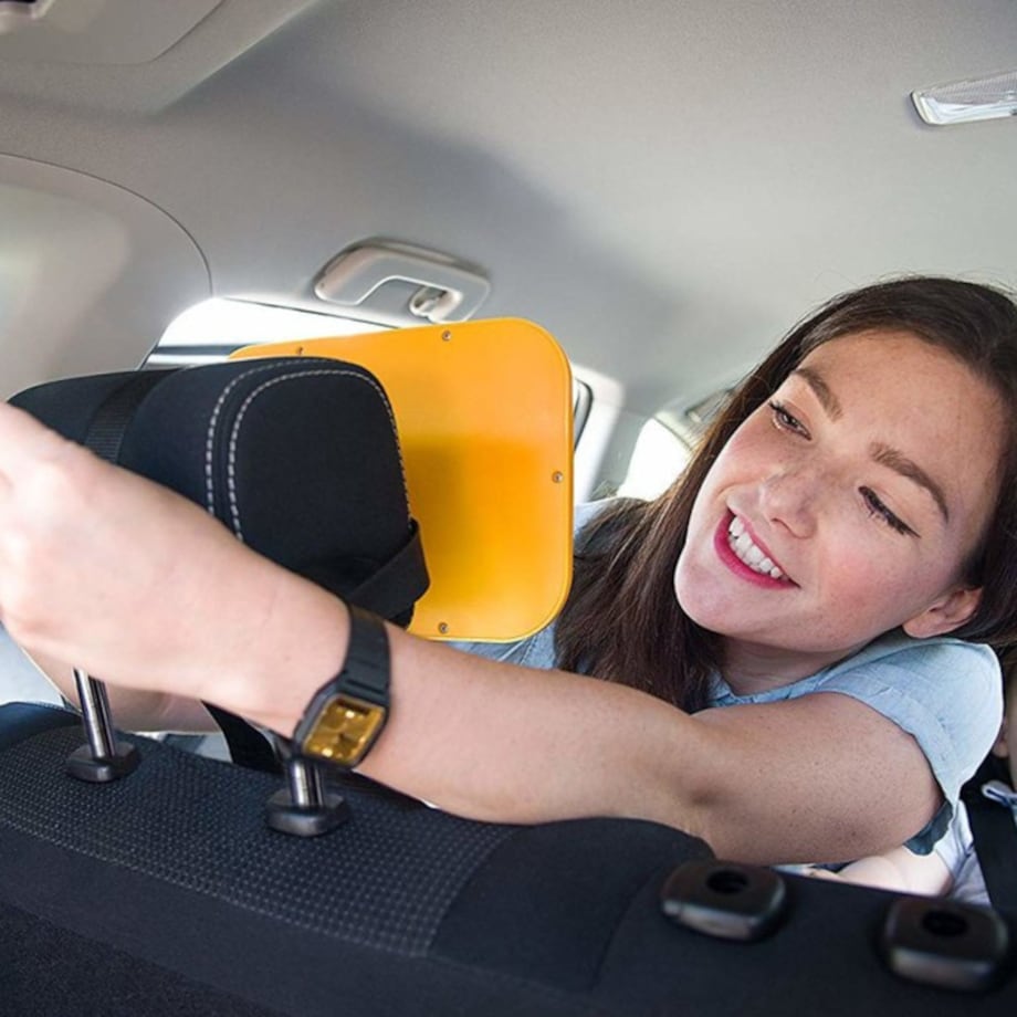 Lusterko do samochodu dla dziecka, żółte, Royal Rascals