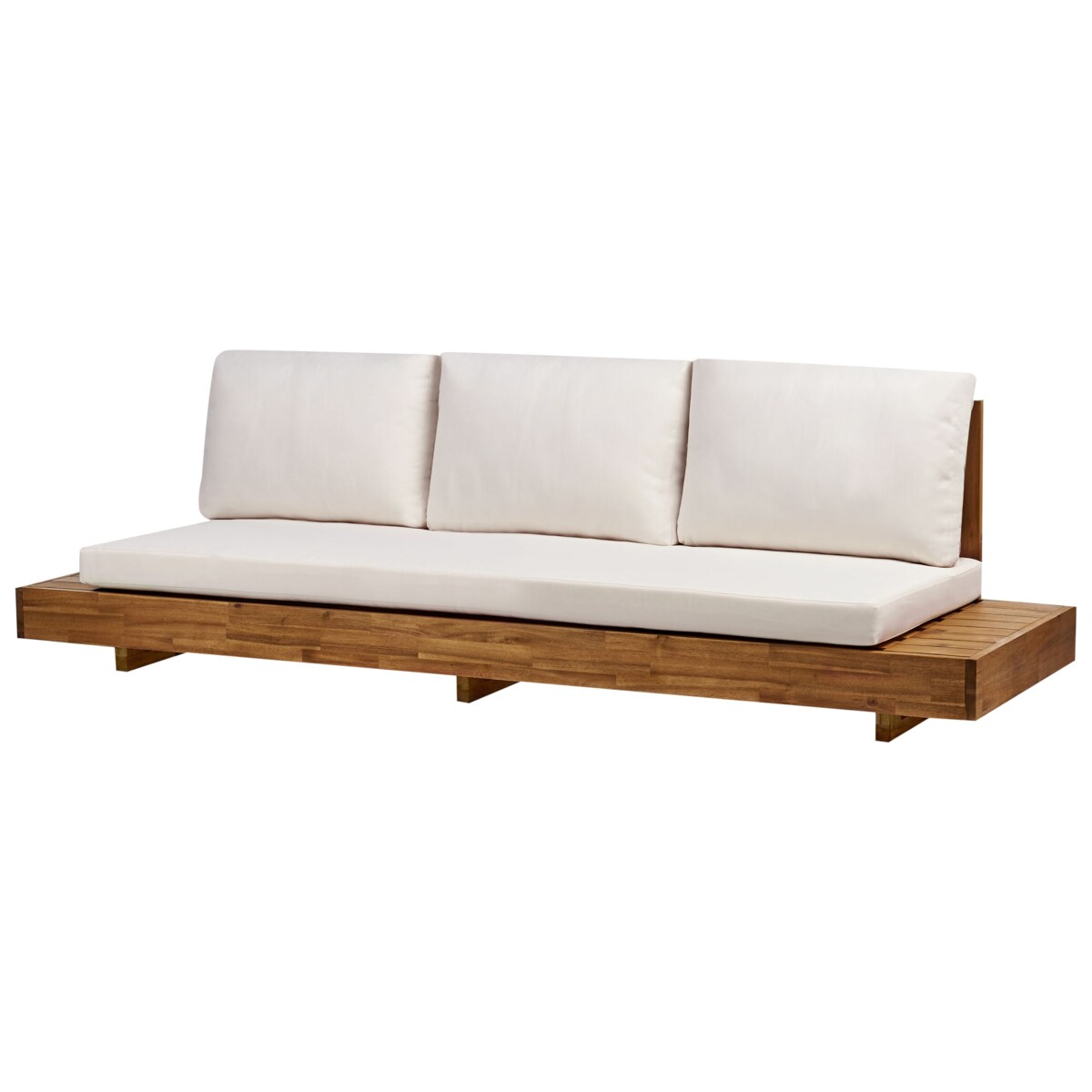 Zestaw ogrodowy ze stolikiem dla 5 osób MARETTIMO Certyfikowane drewno akacjowe Brązowy