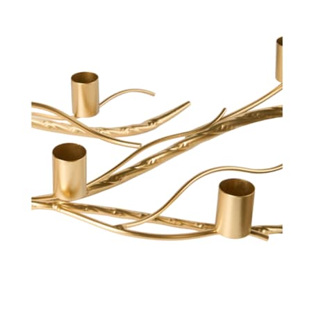 Świecznik ARRENTELA Metal 10 cm Złoty