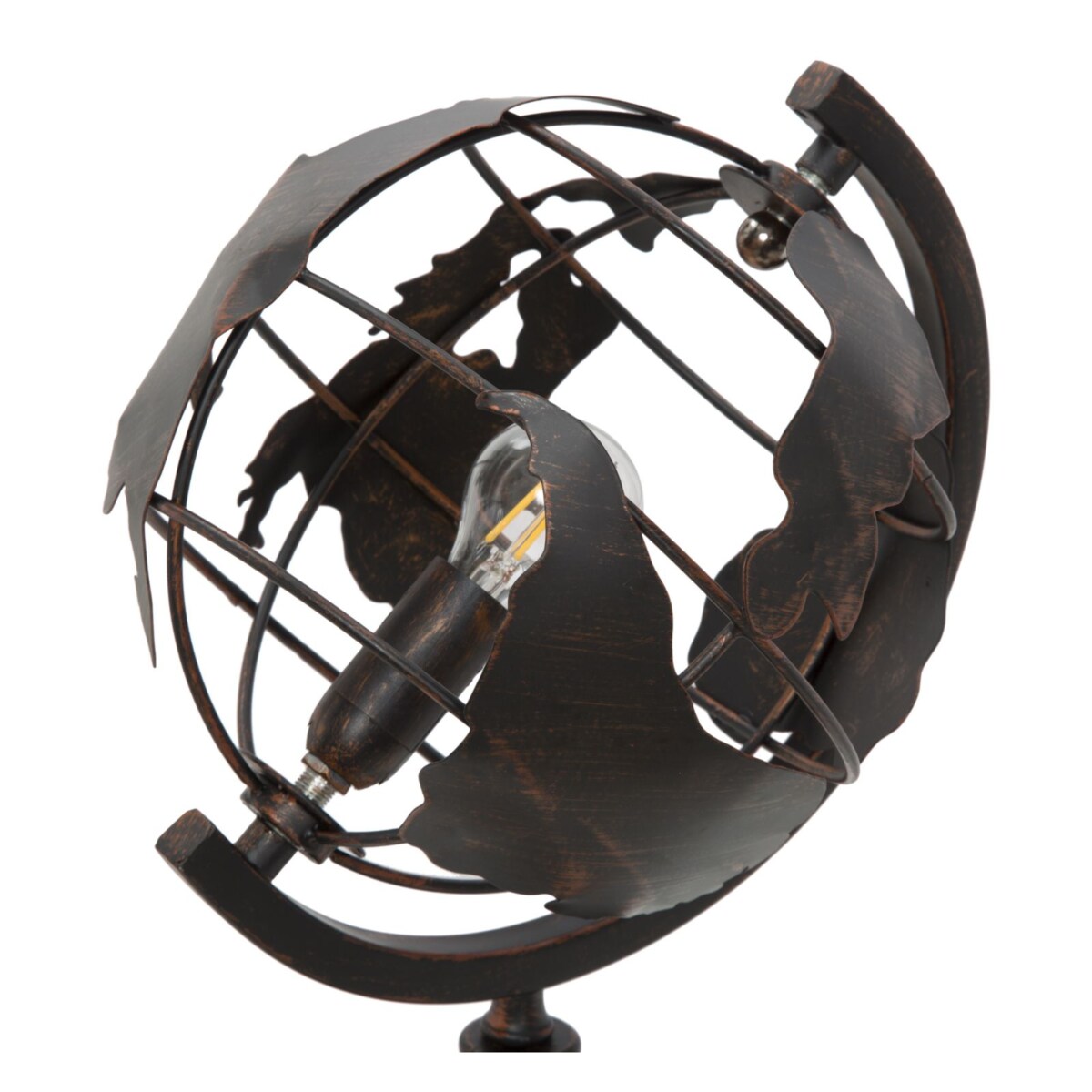 Lampa stołowa World Industry, żelazo, 24 x 20 x 40 cm, 1 x E14, do salonu i sypialni, Mauro Ferretti