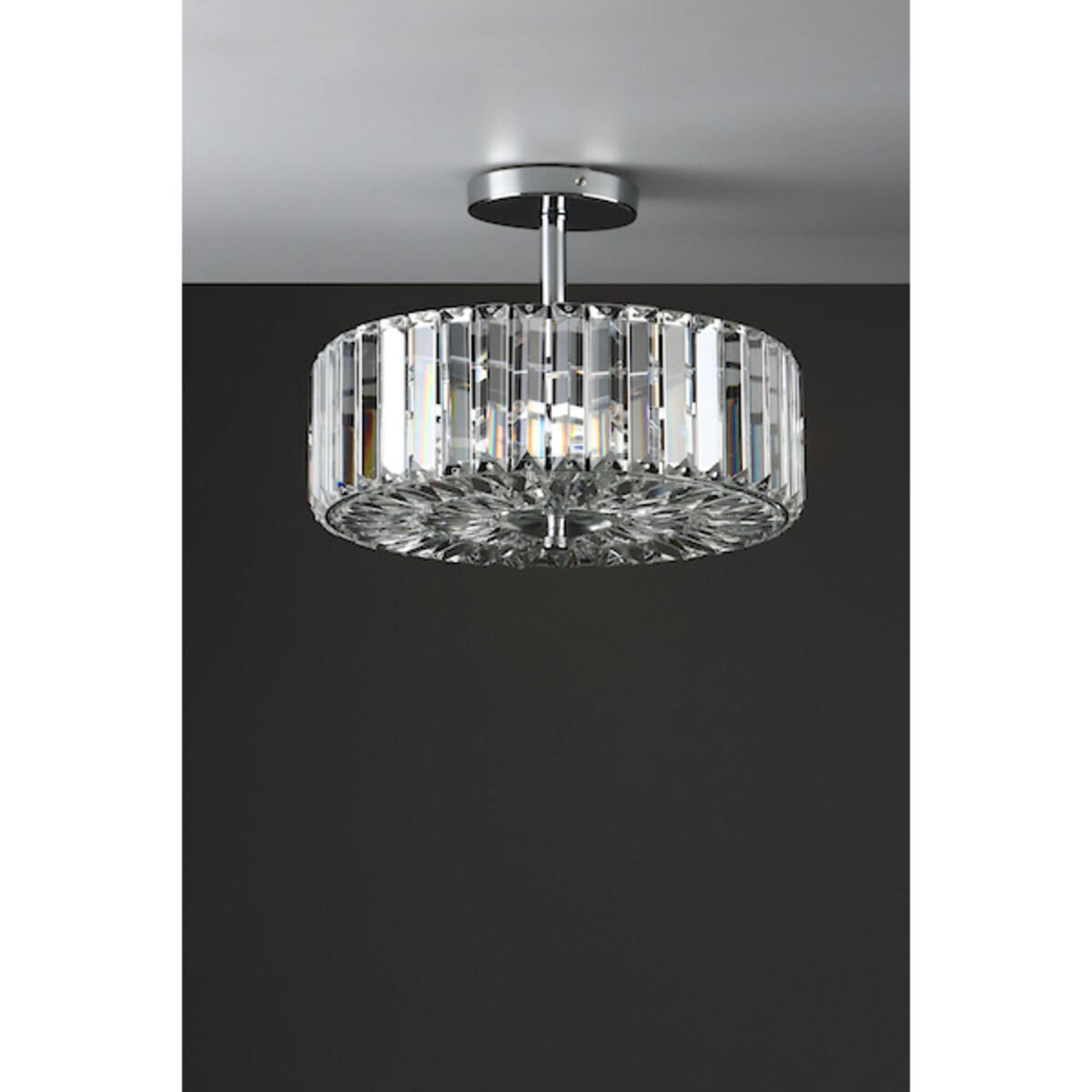 Sufitowa lampa Fernhurst LA3621343-Q Laura Ashley kryształ chrom