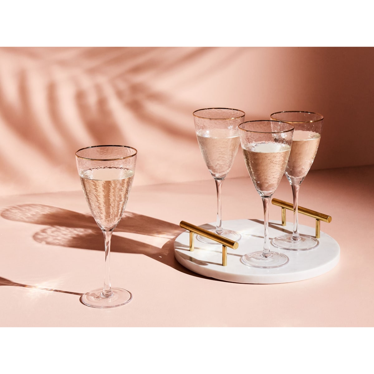 Zestaw 4 kieliszków do wina TOPAZ 380 ml Przezroczysty