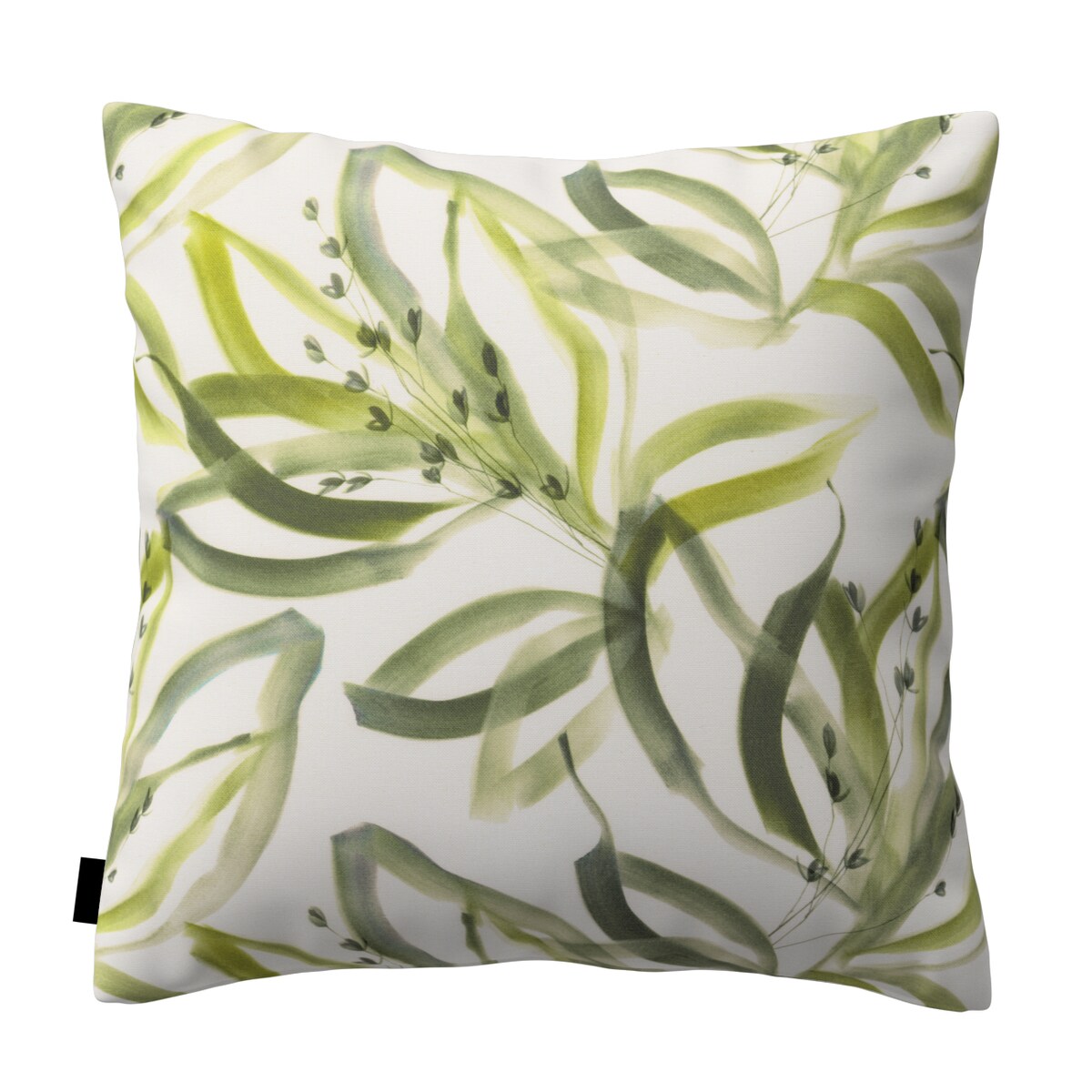 Poszewka Kinga na poduszkę 60x60 biało-zielony