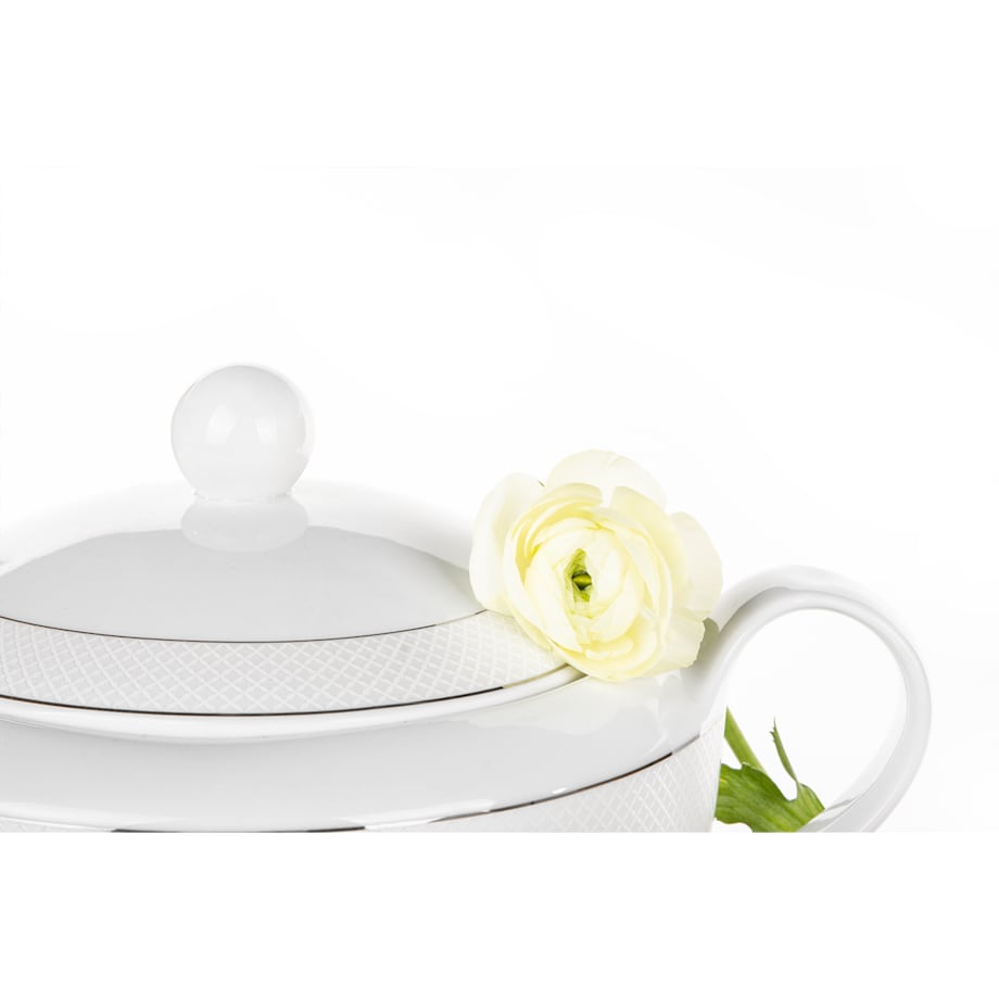 Zestaw obiadowy 6os. (25 el.) AMELIA SATYNA