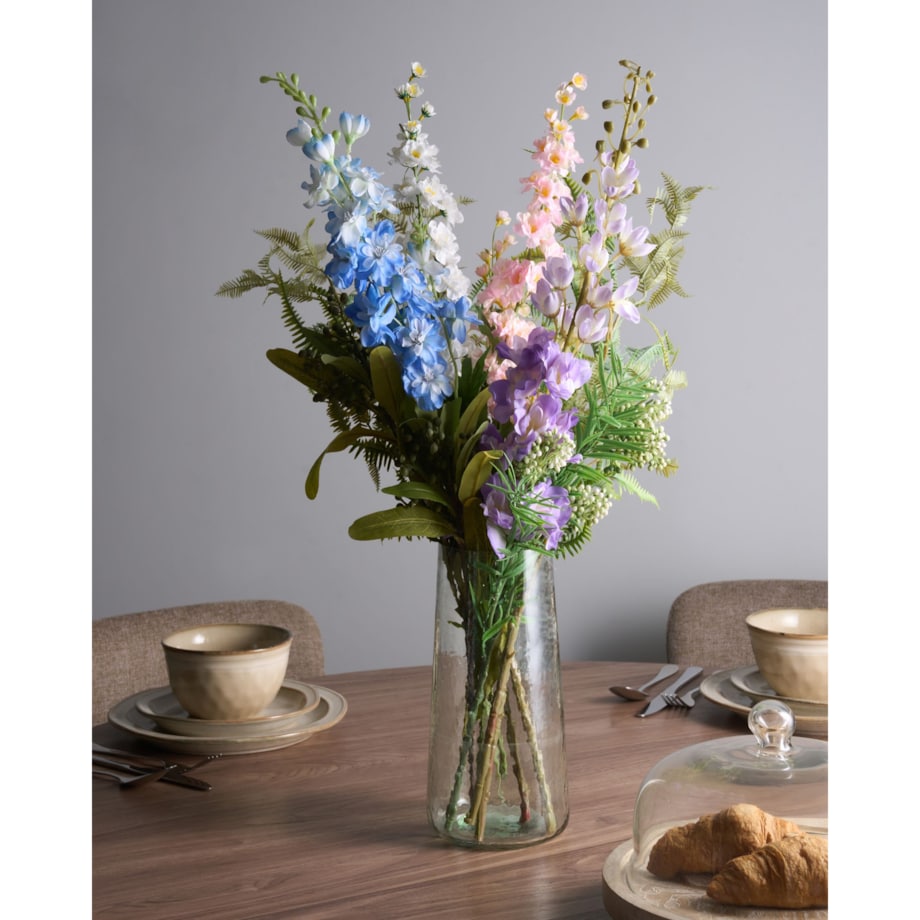 Bukiet sztucznych kwiatów ACHETE 80 cm Kolorowy