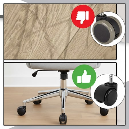 Fotel biurowy obrotowy krzesło biurowe tkanina prążkowana do biurka regulowany szary