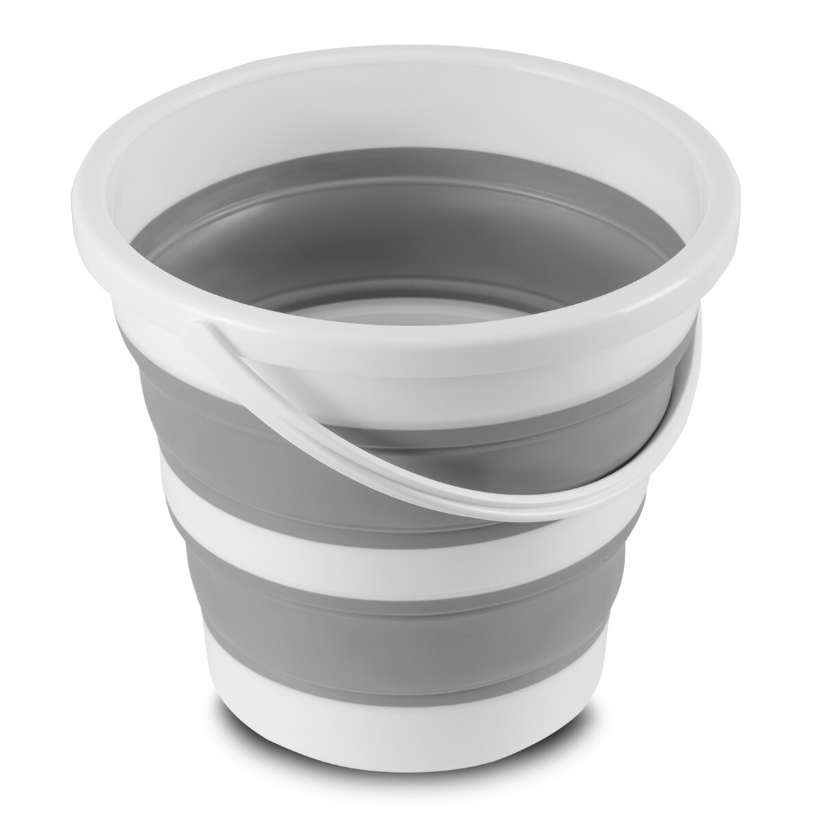 Wiaderko wiadro uniwersalne składane z rączką 10L Massido