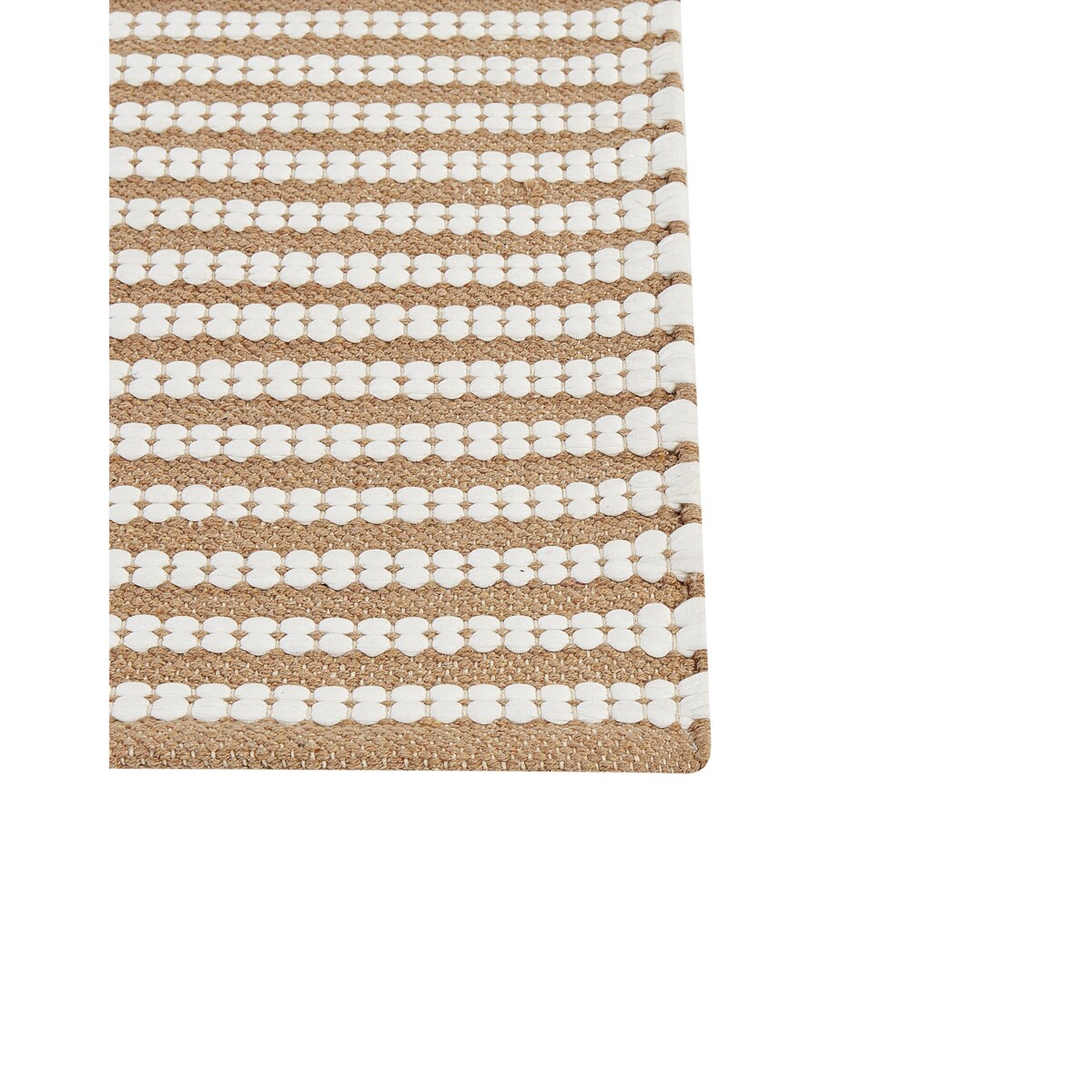 Dywan SOFULU Brązowy 80 x 150 cm Bawełna