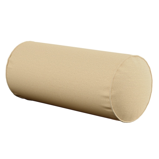 Poduszka wałek prosty, waniliowy, Ø16 x 40 cm, Loneta