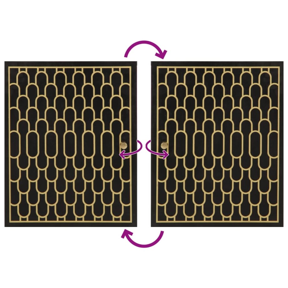 vidaXL 4-cz. zestaw mebli łazienkowych, lite drewno mango
