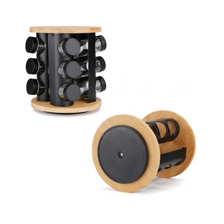 Elitehoff stojak obrotowy na przyprawy 12 pojemników E-8252 56839