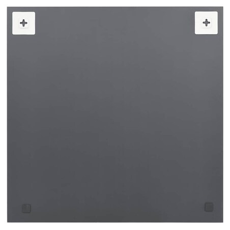 vidaXL Lustro ścienne z lampkami LED, kwadratowe, szklane