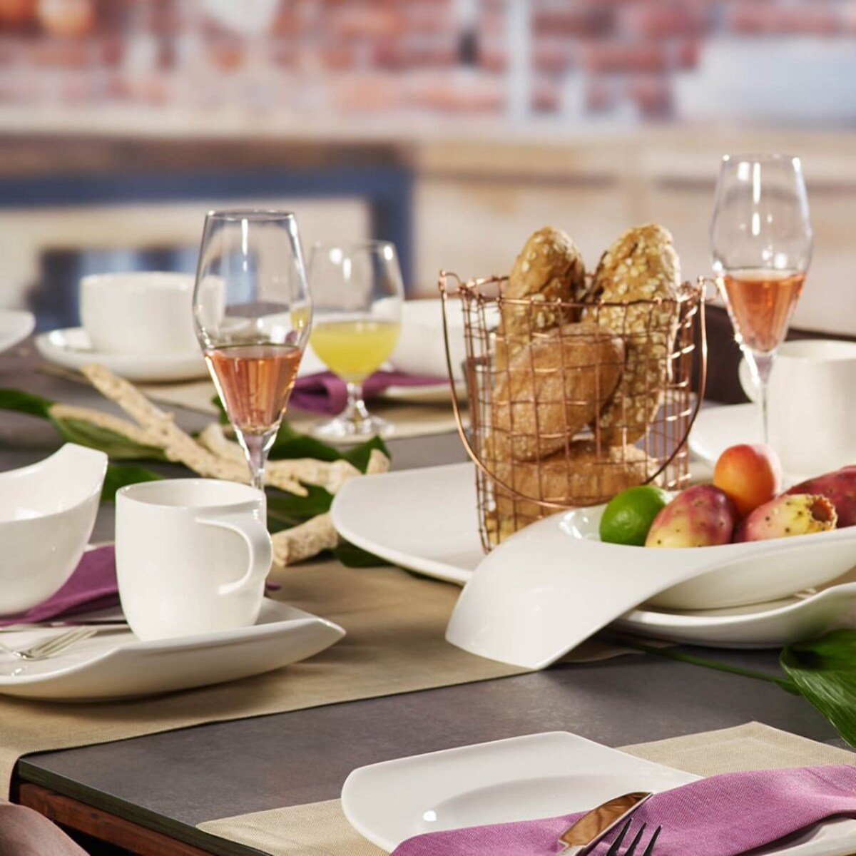 Zestaw 4 kieliszków do szampana La Divina, 260 ml, Villeroy & Boch