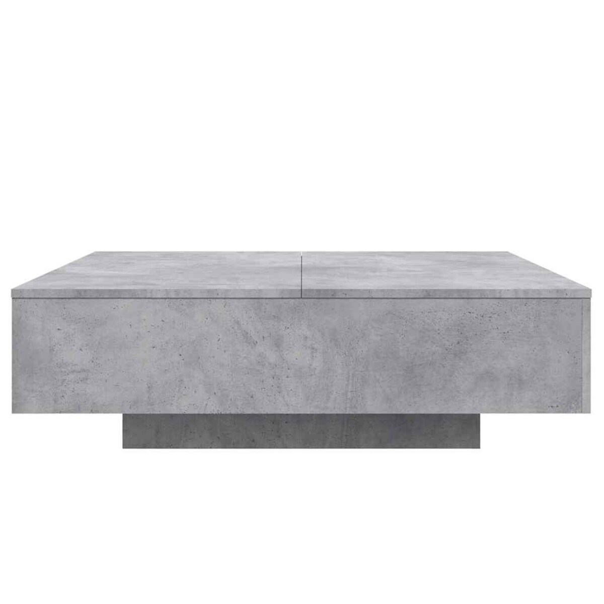 vidaXL Stolik kawowy, szarość betonu, 100x100x31 cm