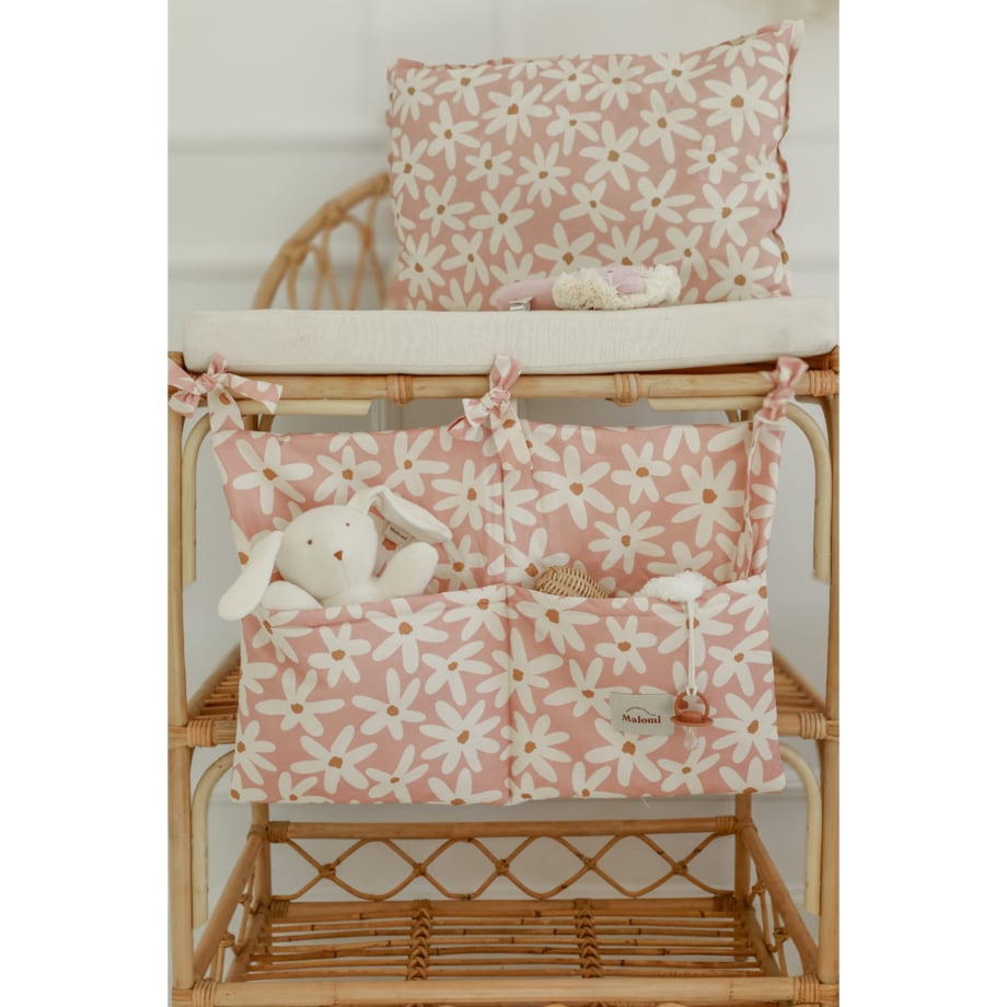 Organizer do łóżeczka Blush Daisy