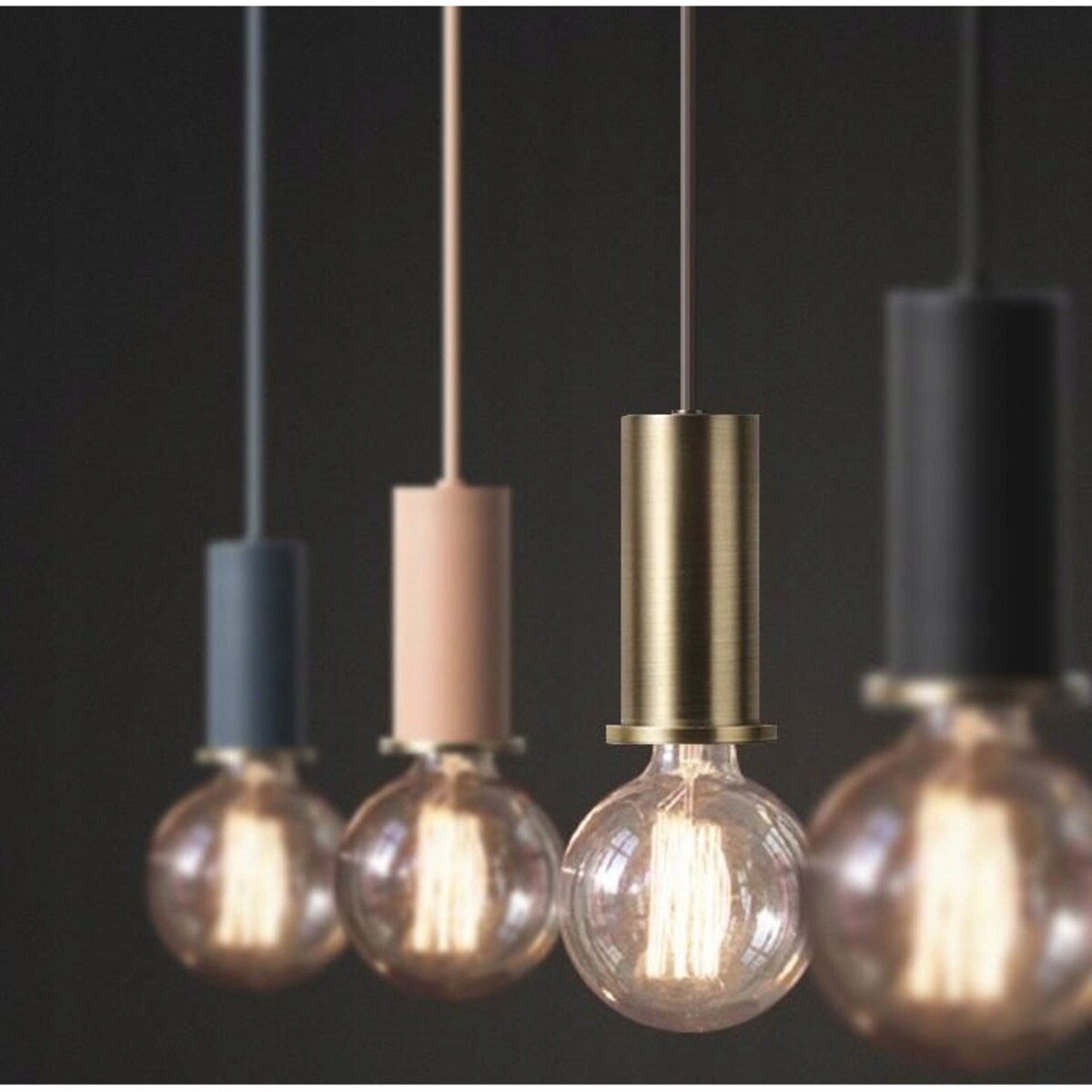 Nowoczesna Lampa Wisząca Osti A Metal Kolory Led