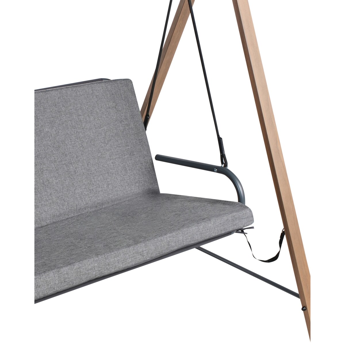 Huśtawka ogrodowa BONAGIA Metal Szary