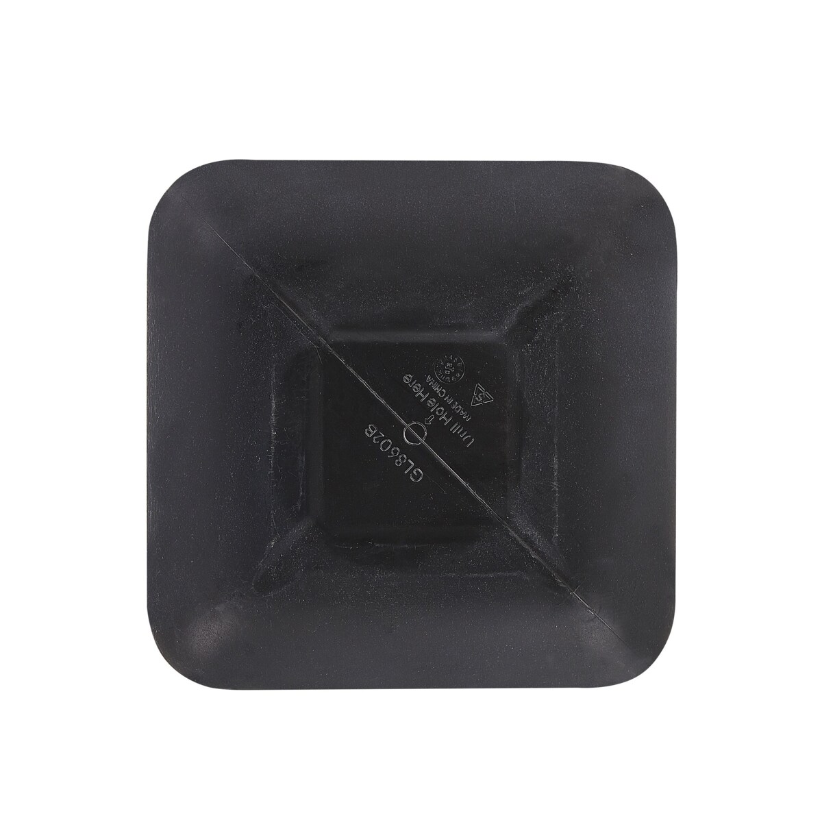 Doniczka 50 x 50 x 49 cm czarna PARIKIA