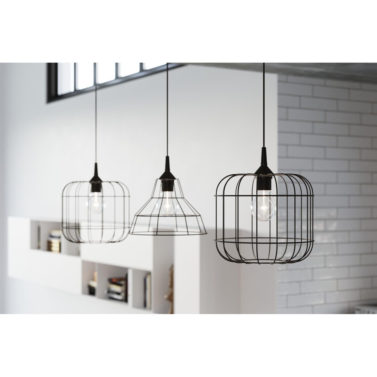 Lampa wisząca CELTA czarna