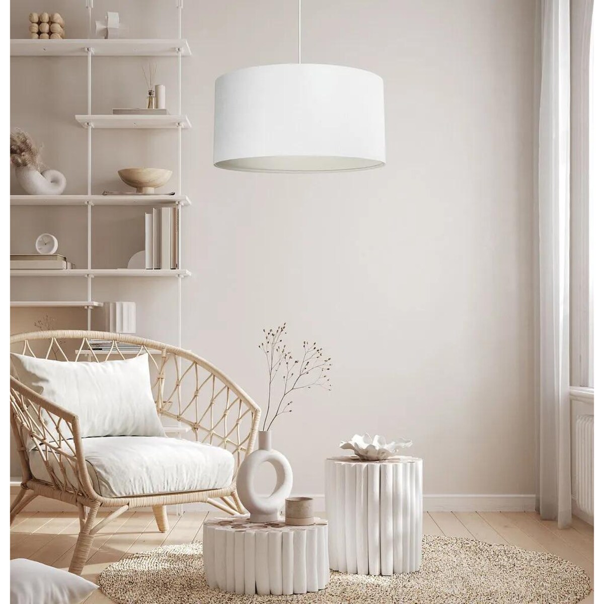 Lampa wisząca LEN LIGHT 40 biała