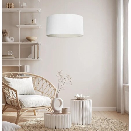 Lampa wisząca LEN LIGHT 40 biała