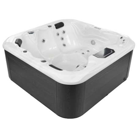 Wanna ogrodowa z hydromasażem biała LASTARRIA