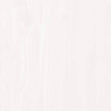 vidaXL Stolik konsolowy, biały, 80x40x75 cm, lite drewno sosnowe